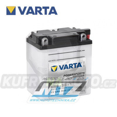 Baterie (akumulátor motocyklový) Varta Powersports Freshpack 6N6-3B-1 (6V-6Ah)