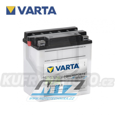 Baterie (akumulátor motocyklový) Varta Powersports Freshpack YB9L-A2 (12V-9Ah)