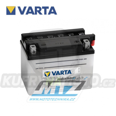 Baterie (akumulátor motocyklový) Varta Powersports Freshpack YB4L-B  (12V-4Ah)