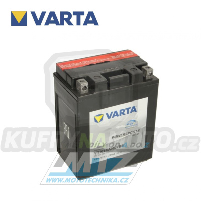 Baterie (akumulátor motocyklový) VARTA Powersports YTX14AHL-BS (12V-12Ah)