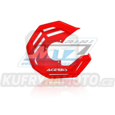 Kryt předního brzdového kotouče Acerbis X-Future - KTM + Husqvarna + Yamaha + Kawasaki + Suzuki + Sherco + Honda + Beta + Gas-Gas + Fantic + Rieju - červená