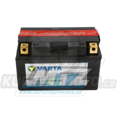 Baterie (akumulátor motocyklový) VARTA Powersports AGM - YTZ10S-BS (12V-8Ah)