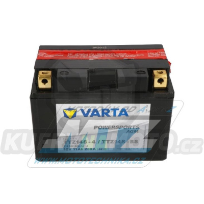 Baterie (akumulátor motocyklový) VARTA Powersports AGM - YTZ14S-BS (12V-11Ah)