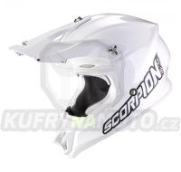 Moto přilba SCORPION VX-16 EVO AIR solid bílá