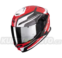 Moto přilba SCORPION EXO-GT SP AIR FLEX červeno/bílá