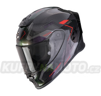 Moto přilba SCORPION EXO-R1 EVO CARBON AIR PROPEL černý chameleon