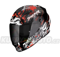 Moto přilba SCORPION EXO-491 SPECTOR černo/červená