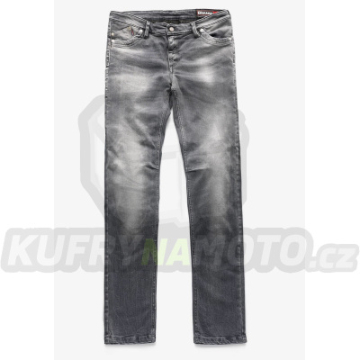 kalhoty, jeansy SCARLETT, BLAUER - USA, dámské (šedá)