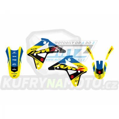 Polepy na motocykl (sada polepů Dream5) Suzuki RMZ450 / 05-07 - typ polepů Dream5