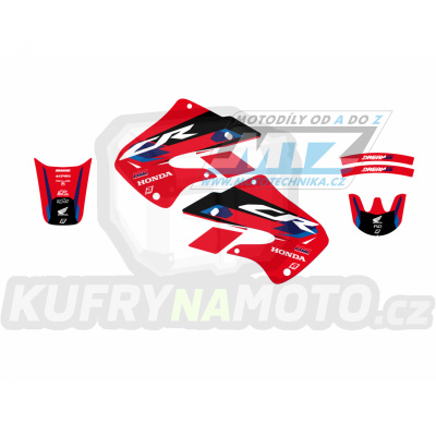 Polepy na motocykl (sada polepů Dream5) Honda CR125 / 98-99 + CR250 / 97-99 - typ polepů Dream5