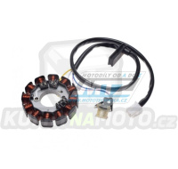 Stator generátoru (alternátor) se snímačem otáček Aprilia + Rieju + MBK + Peugeot + Yamaha a pro motocykly s motorem AM6 Minarelli