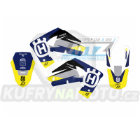 Polepy na motocykl (sada polepů Dream5) Husqvarna CR125+CR250 + WR125+WR250 / 00-05 + TC250+TC450+TC510 + TE250+TE450+TE510 / 02-04 - typ polepů Dream5
