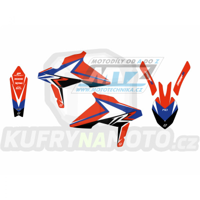 Polepy na motocykl (sada polepů Dream5) Beta RR 2T+4T / 18-19 - typ polepů Dream5