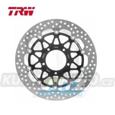 Kotouč brzdový plovoucí TRW MSW203SP (320/80/5D) - zubatý design MV Agusta Brutale675+F3 + Brutale800+Rivale800+Stradale800+Tourismo800