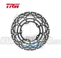 Kotouč brzdový plovoucí TRW MSW204RAC (320/132/5D) - zubatý design Yamaha YZF-R6 + MT10 + YZF-R1