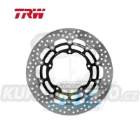 Kotouč brzdový plovoucí TRW MSW204SP (320/132/5D) - zubatý design Yamaha YZF-R6 + MT10 + YZF-R1
