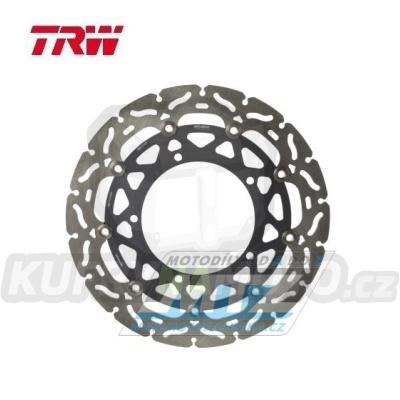 Kotouč brzdový plovoucí TRW MSW209RAC (310/132/5D) - zubatý design - Yamaha YZF R1 / 12-14