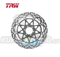 Kotouč brzdový plovoucí TRW MSW211RAC (320/64/6D) - zubatý design - Aprilia+Benelli+Bimota+BMW+Cagiva+Ducati+KTM+Laverda+Morini+Moto Guzzi+Voxan+Yamaha