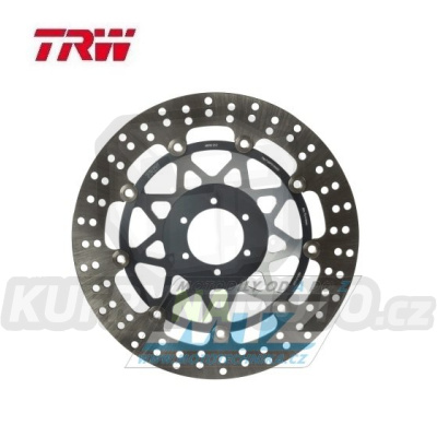 Kotouč brzdový plovoucí TRW MSW212 (296/58/6D) - kulatý design - Honda RS+CB250+CBF250Hornet + TSR + CB400+CBR400RR+RVF400+VFR400+CBR600F + VFR750 + CBR900Fireblade + VTR1000Firestorm