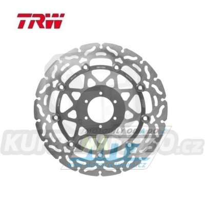 Kotouč brzdový plovoucí TRW MSW212RAC (296/58/6D) - zubatý design - Honda RS+CB250+CBF250Hornet + TSR + CB400+CBR400RR+RVF400+VFR400+CBR600F + VFR750 + CBR900Fireblade + VTR1000Firestorm