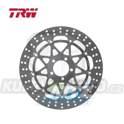 Kotouč brzdový plovoucí TRW MSW216 (320/61/5D) - kulatý design - Kawasaki ZXR750+ZX7R Ninja+ZX7RR Ninja+ZX9R Ninja+ZX9R Ninja+ZZR1100+ZX12RNinja + ZZR1200+VN1500+VN1600 + Suzuki VZ1600Marauder