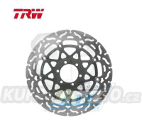 Kotouč brzdový plovoucí TRW MSW221RAC (300/64/6D) - zubatý design - Cagiva Freecia + Ducati + Indian + Moto Guzzi + Moto Morini + Victory + Yamaha TZ+XJR+FZR+FZS Fazer+TDM+TRX