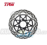 Kotouč brzdový plovoucí TRW MSW223RAC (320/69/5D) - zubatý design - Suzuki GSX1400+GSX1300R Hayabusa+GSXR1000+GSXR600+GSXR750 + TL1000S+TL1000R
