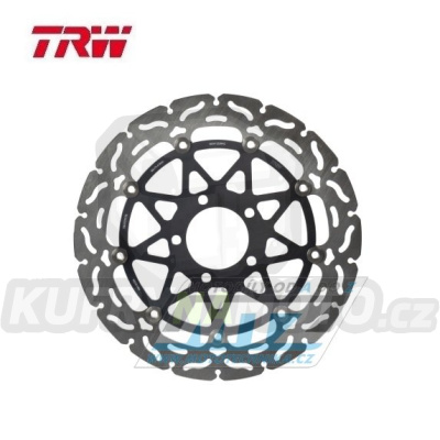 Kotouč brzdový plovoucí TRW MSW223RAC (320/69/5D) - zubatý design - Suzuki GSX1400+GSX1300R Hayabusa+GSXR1000+GSXR600+GSXR750 + TL1000S+TL1000R