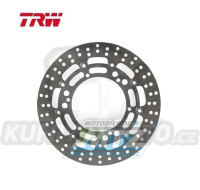 Kotouč brzdový plovoucí TRW MSW224 (300/132/6D) - kulatý design - Yamaha DT125X+WR125X+WR250X+SR400+XJ600N + XT660+TDM900+BT1100+FJR1300+FZS1000 Fazer+VMX1200 + YZF R6+YZF R1+YZF1000 +XJR1300+XV+XVS + Hyosung