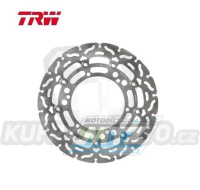Kotouč brzdový plovoucí TRW MSW224RAC (300/132/6D) - zubatý design - Yamaha DT125X+WR125X+WR250X+SR400+XJ600N + XT660+TDM900+BT1100+FJR1300+FZS1000 Fazer+VMX1200 + YZF R6+YZF600R+YZF R1+YZF1000 +XJR1300+XV+XVS + Hyosung