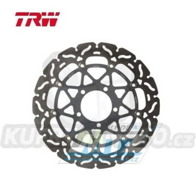 Kotouč brzdový plovoucí TRW MSW225RAC (330/80/5D) - zubatý design - Kawasaki ZX10R Ninja / 16-24