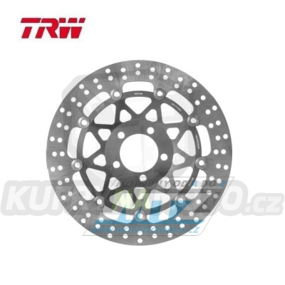 Kotouč brzdový plovoucí TRW MSW228 (296/61/5D) - kulatý design - Kawasaki ZX6R Ninja / 98-02 + ZX9R Ninja / 98-99