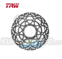 Kotouč brzdový plovoucí TRW MSW229RAC (310/94/5D) - zubatý design - Honda VFR800F / 14-17 + VFR800X Crossrunner / 15-17