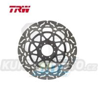 Kotouč brzdový plovoucí TRW MSW230RAC (310/62/6D) - zubatý design - Honda CRF1000 Afrika Twin / 15-19