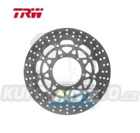 Kotouč brzdový plovoucí TRW MSW231 (316/105/6D) - kulatý design - MZ660 Skorpion / 94-01