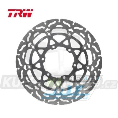 Kotouč brzdový plovoucí TRW MSW233RAC (320/102/6D) - zubatý design - Suzuki GSXR1000 / 17-