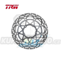 Kotouč brzdový plovoucí TRW MSW234RAC (320/94/5D) - kulatý design - Honda CBR1000Fireblade / 17-19