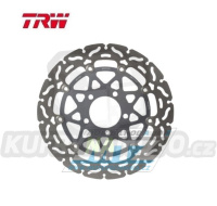 Kotouč brzdový plovoucí TRW MSW241RAC (300/69/5D) - kulatý design - Suzuki GSXR600 / 04-05 + GSXR750 / 04-05 + GSXR1000 / 03-04