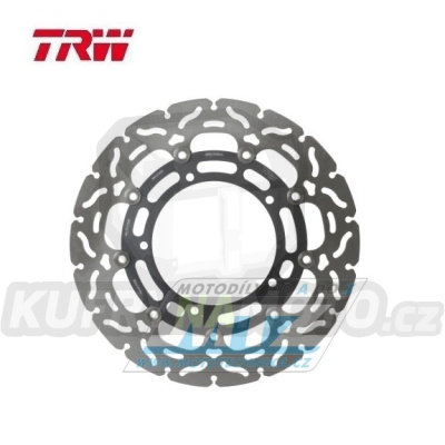 Kotouč brzdový plovoucí TRW MSW242RAC (310/132/5D) - zubatý design - Yamaha YZF R6+FZ8N+FZ8S + YZF R1 + XT1200
