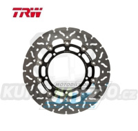 Kotouč brzdový plovoucí TRW MSW242RAC-SP (310/132/5D) - zubatý design - Yamaha YZF R6+FZ8N+FZ8S + YZF R1 + XT1200