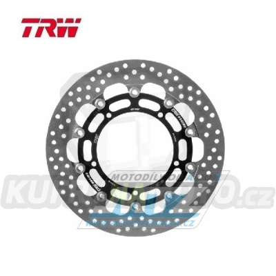 Kotouč brzdový plovoucí TRW MSW242SP (310/132/5D) - kulatý design - Yamaha YZF R6+FZ8N+FZ8S + YZF R1 + XT1200