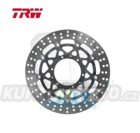 Kotouč brzdový plovoucí TRW MSW244 (296/94/6D) - kulatý design - Honda CBR600F / 01-07+CBR600F Sport+CB900F Hornet / 02-06+VTX1800C / 01-08
