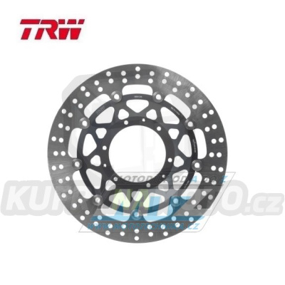 Kotouč brzdový plovoucí TRW MSW244 (296/94/6D) - kulatý design - Honda CBR600F / 01-07+CBR600F Sport+CB900F Hornet / 02-06+VTX1800C / 01-08