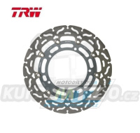 Kotouč brzdový plovoucí TRW MSW246RAC (298/132/5D) - zubatý design - Yamaha MT03 320+YZFR3+FZ6 Fazer+XJ6 Diversion + YZF R6+MT03+MT09+XSR900
