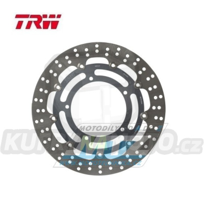 Kotouč brzdový plovoucí TRW MSW247 (320/132/5D) - kulatý design - Yamaha YZF R6+YZF R1 + FZ1N+FZ1S Fazer+MT10 + XVS1300 + V-Max1700