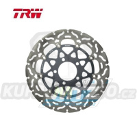 Kotouč brzdový plovoucí TRW MSW250RAC (310/69/5D) - zubatý design - Suzuki DL650V-Strom / 04-07+DL1000V-Strom / 02-09+SV1000 / 03-08 + Kawasaki KLV1000 / 04-06