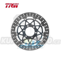 Kotouč brzdový plovoucí TRW MSW251 (320/78/6D) - kulatý design - Triumph Daytona955+Speed Triple900+Sprint955 ST+Sprint955 RS+Daytona955+Speed Triple900+Sprint955 ST