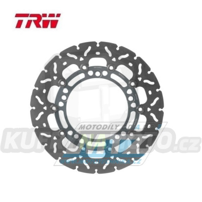 Kotouč brzdový plovoucí TRW MSW252RAC (310/142,7/5D) - zubatý design - Kawasaki Ninja400 / 18