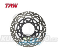 Kotouč brzdový plovoucí TRW MSW253RAC (300/105,3/6D) - zubatý design - BMW F650 / 94-01+F650GS / 01-07+F650ST+F800GS