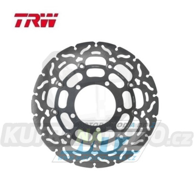 Kotouč brzdový plovoucí TRW MSW255RAC (310/100/5D) - zubatý design - Suzuki GSXR600+GSXR750 / 06-07 + GSXR1000 / 06-08+M1800Intruder